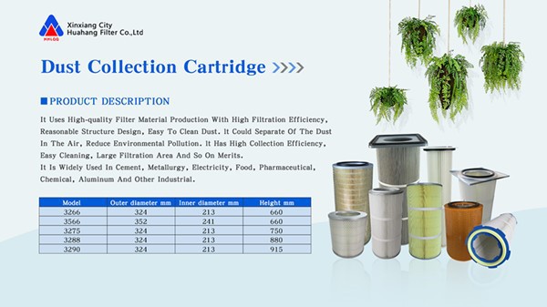 Dust Collector Filter Cartridge Dust Collector Filter Cartridge